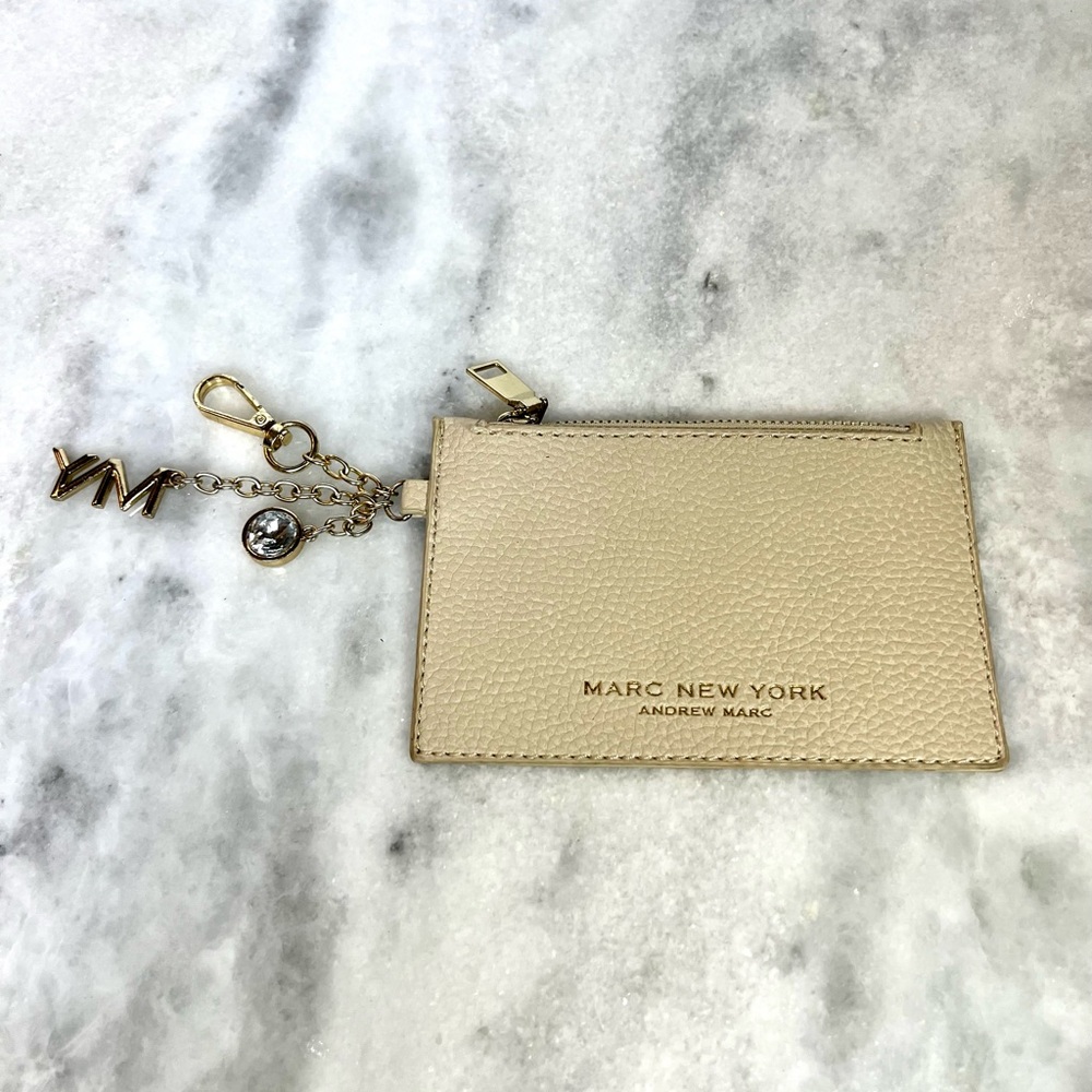 Andrew Marc Key Holder with Zipped Pouch